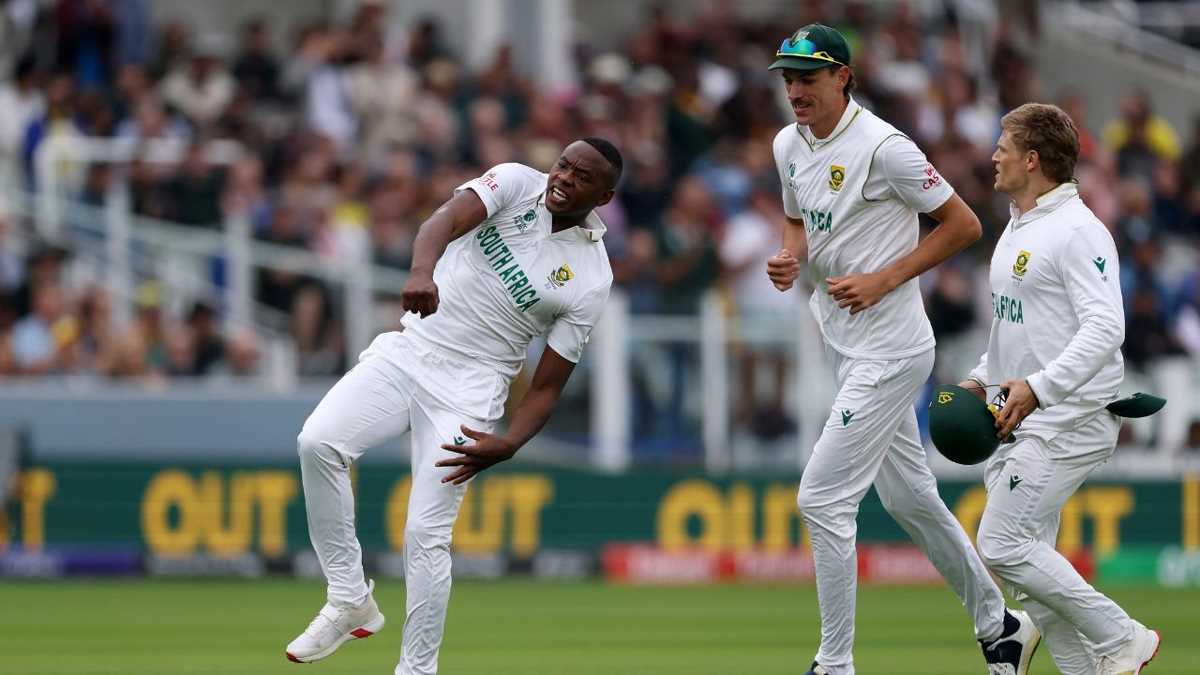 डब्ल्यूटीसी फाइनल : रबाडा और यानसन ने ऑस्ट्रेलिया को 212 पर समेटा